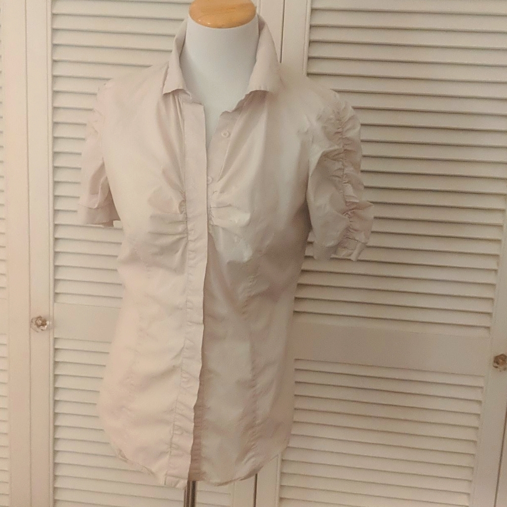 Max&Co Max Mara dusty pink cotton blouse